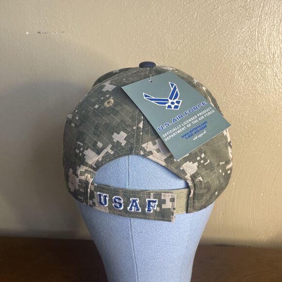 U.S. AIR FORCE USAF Military Official Licensed Embroidered Hat/Cap-Digital Camo - Picture 5 of 7